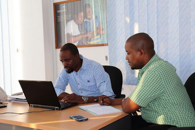 The team has a call with Partners in Food Solutions 