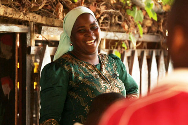 Sandra Chau owns a grocery store in Mozambique