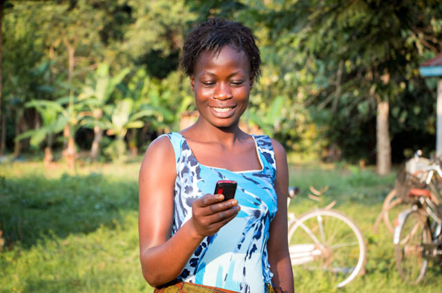 Women utilizing the digital access and opportunities 