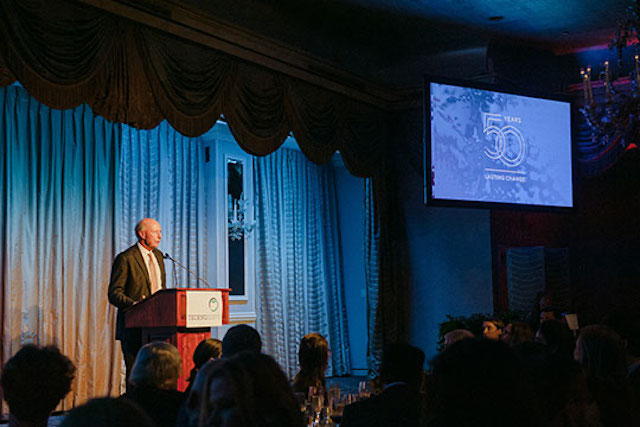 Paul Tierney speaks at TechnoServe's 50th Anniversary Gala