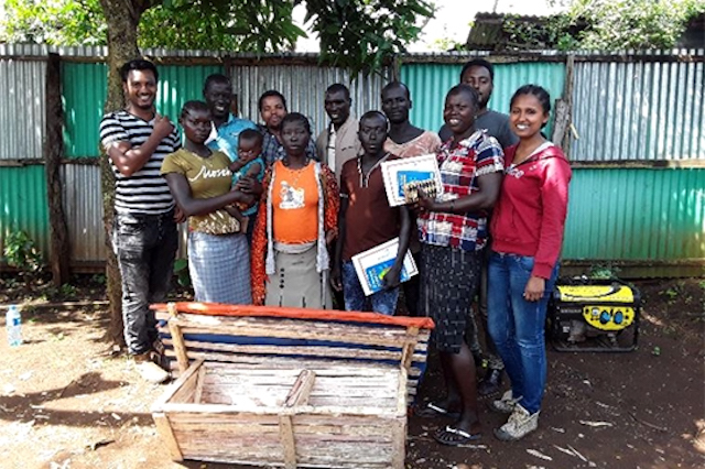 Local Majang women technicians group