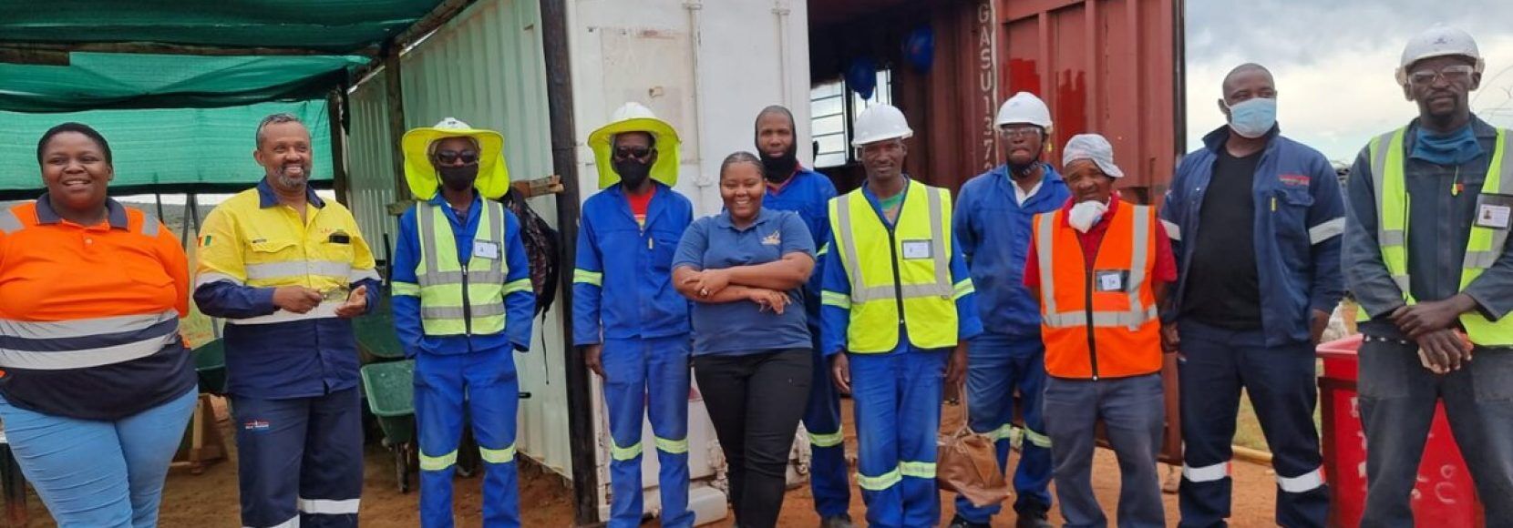 South African construction business team