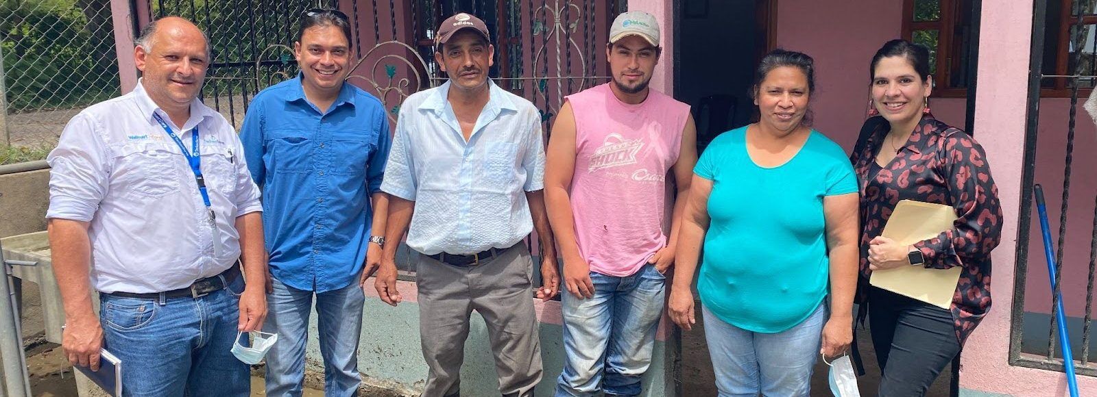 Yader Blandin works with women in agriculture in his community.