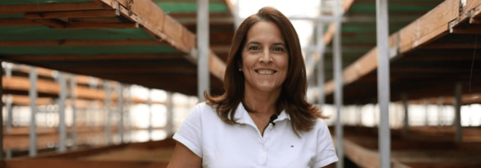 Lily Pacas owns a coffee business in El Salvador