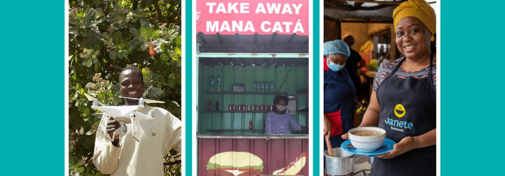 Three images are part of TechnoServe's Photo of the Month series.