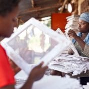 Women working hard in Uganda