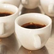 Coffee cups on a table