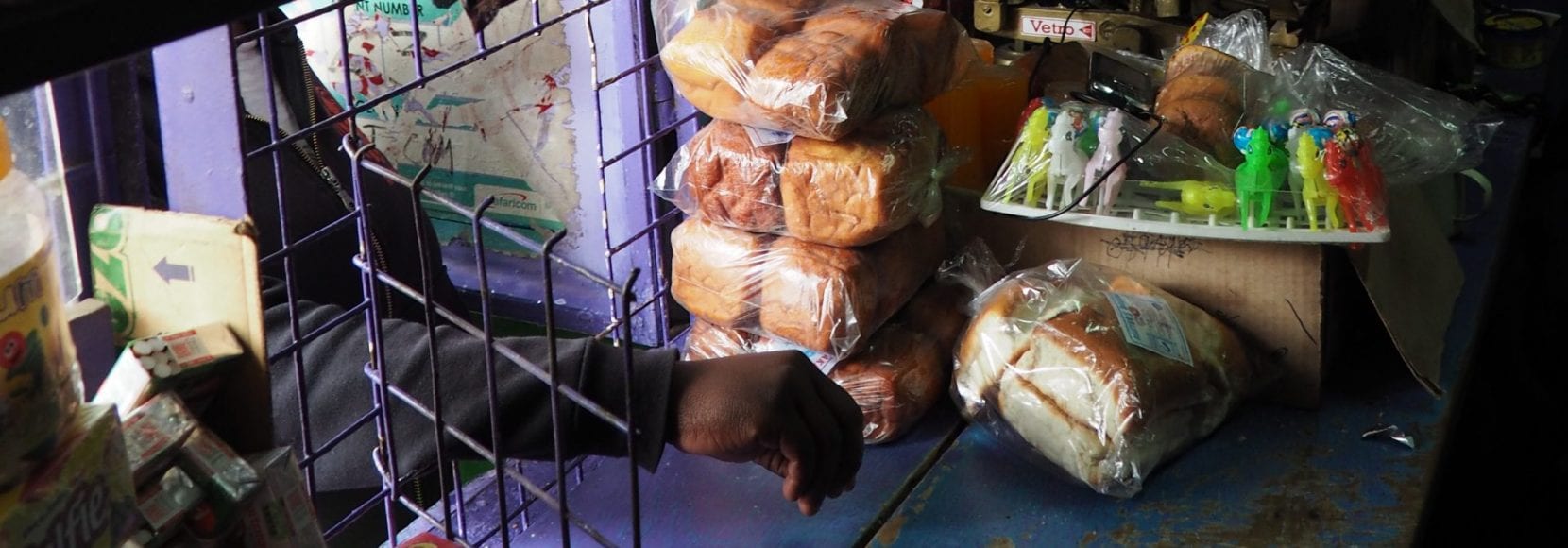 Inside a local grocery store