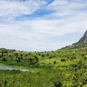 Malawi landscape and mountainside