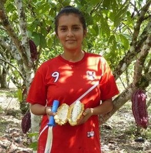Dara Obispo cocoa farmer in Peru