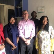 Group of smiling people in Nigeria