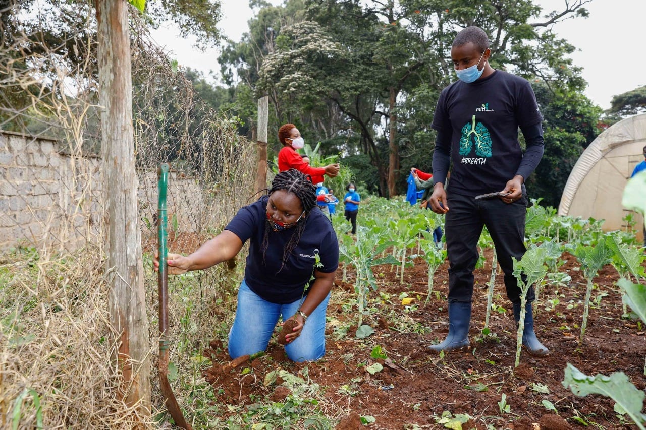 Volunteers participate in Citi's Global Community Day