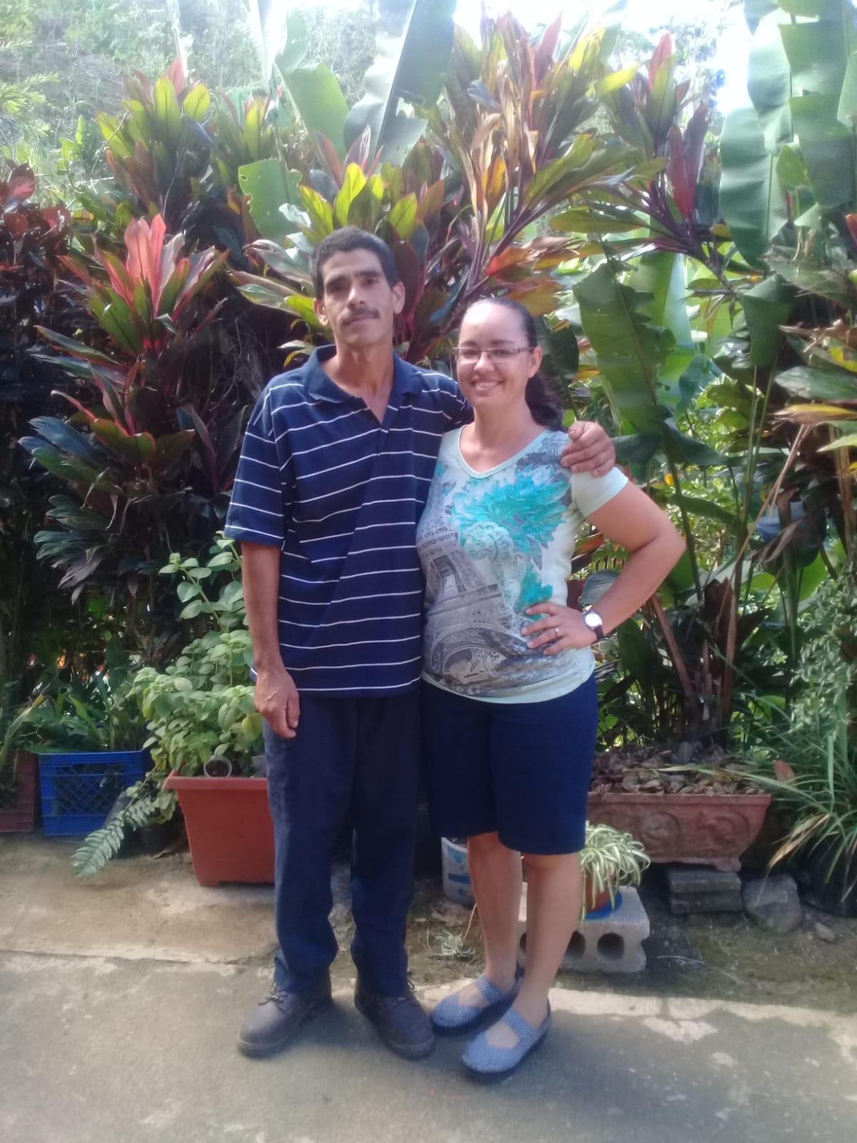 Ricardo Ruiz Castro and Migdalia Soto are coffee farmers in Puerto Rico