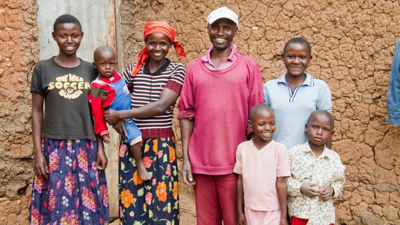Fighting poverty means giving families like this one a fighting chance at a better life.