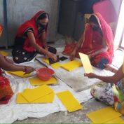 This picture offers a glimpse of what microenterprise development looks like in practice. Women entrepreneurs in India