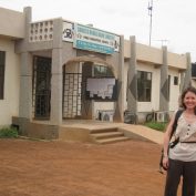 Photo of Julia Podevin, a former TechnoServe Fellow who worked in Ghana in 2011.