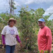 Elisa and Javier are Puerto Rican coffee farmers who participated in a TechnoServe program.