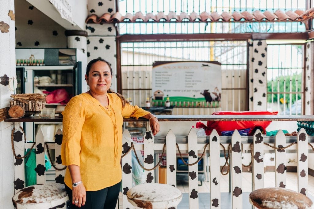Farmers like Idalia Medina at Las Delicias in Nicaragua often struggle with food security challenges
