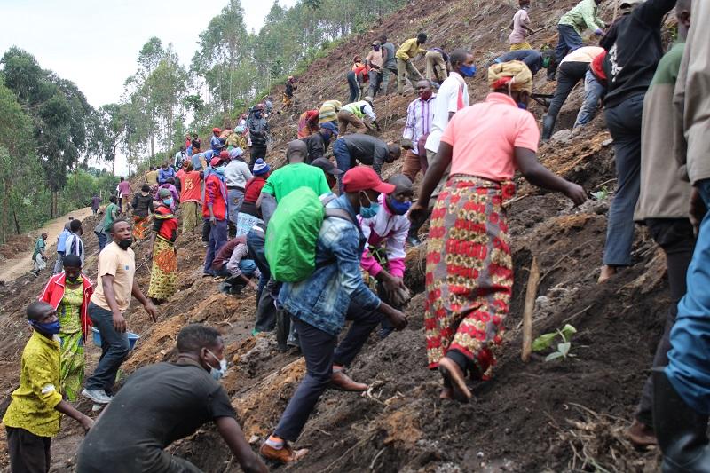 Coffee farmers in Rwanda