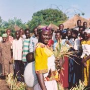 woman in east africa