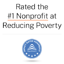 Rated #1 Nonprofit at Reducing Poverty