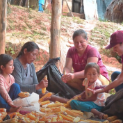 Nay Aponte Ortiz participated in TechnoServe’s Mujeres CAFÉ program for women coffee producers in Peru. The program helps women coffee producers access economic opportunity.