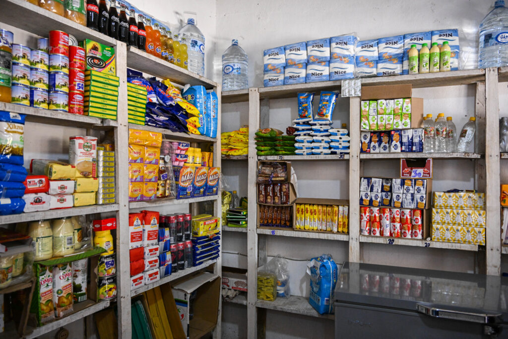 Chaquila&rsquo;s shop in Nampula, Mozambique. Through the TechnoServe training, she learned how to keep track of her inventory and better organize her products. (TechnoServe / Olivia Sakai)&nbsp;